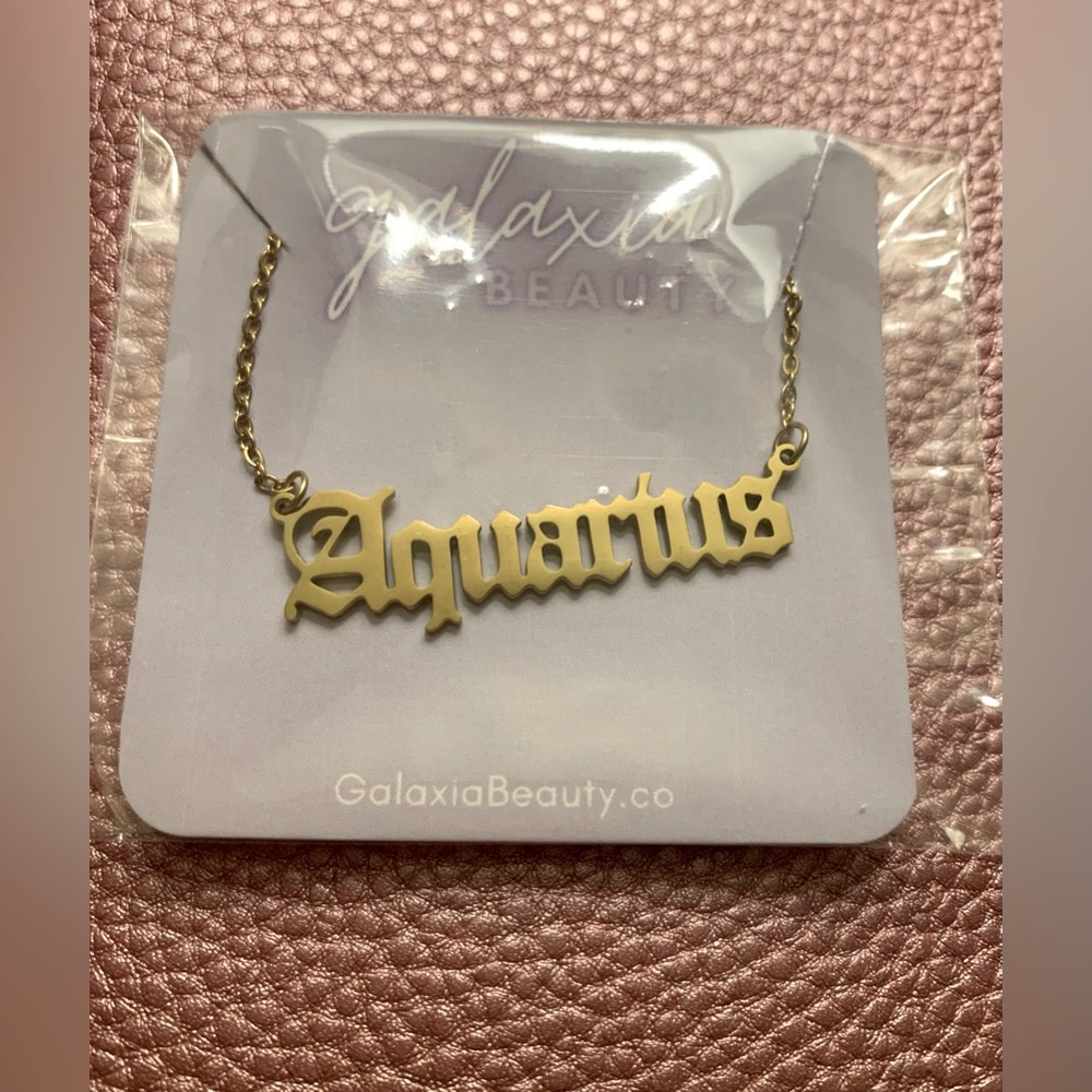 COPY - Brand New Aquarius Necklace